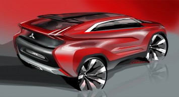 Mitsubishi Concept XR-PHEV - Design Sketch