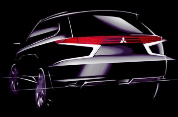 Mitsubishi previews Outlander PHEV Concept-S - Design Sketch