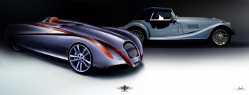 Morgan Life Car Concept Design Sketch