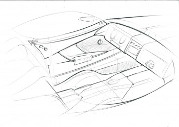Morgan SP1 - Interior Design Sketch