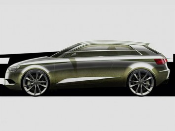 New Audi A3 Design Sketch