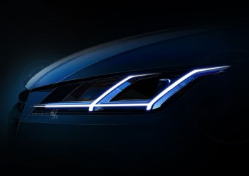 New Audi TT - Headlight Design Sketch