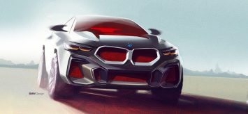 New BMW X6 Design Sketch
