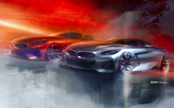New BMW Z4 Design Sketch Render