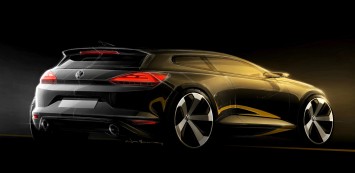 New Volkswagen Scirocco Design Sketch
