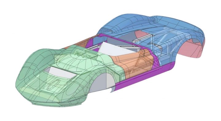 Nichols N1A Body Design CAD Screenshot Class A Surfacing