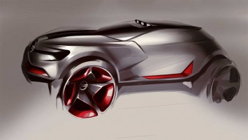 Nissan Concept Design Sketch by Peter Konovalov