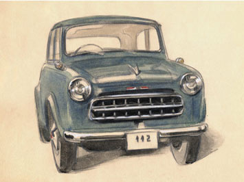 Nissan Historic Design Sketch