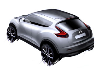 Nissan Juke Design Sketch