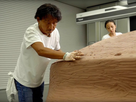 Nissan shares story of master clay modeler Haruo Yuki