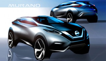 Nissan Murano Design Sketches