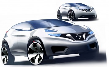 Nissan Qashqai Design Sketch