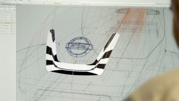 Nissan X-Trail Bobsleigh - Alias screenshot - zebra surface analysis