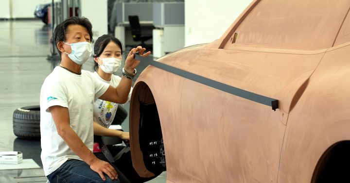 Nissan Z Clay Modeling