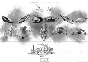 Nyx Concept Design Sketches