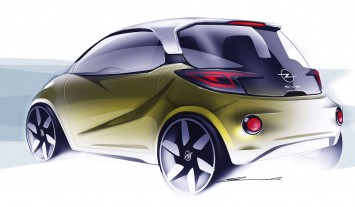 Opel EVE Concept Design Sketch by Marcell Sebestyen