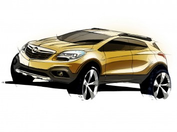 Opel Mokka - Design Sketch