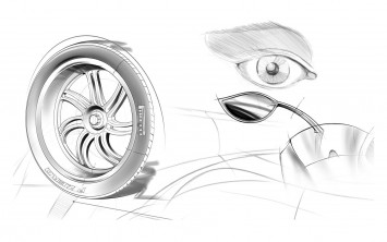 Pagani Huayra Design Sketch