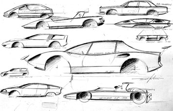 Paolo Martin Design Sketches