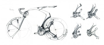 Peugeot B1K Concept Design Sketch by Olivier Gamiette