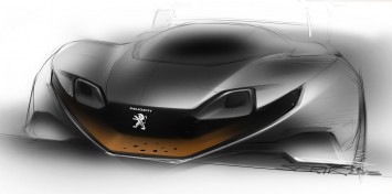 Peugeot Concept design sketch by Sergey Rabchik
