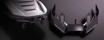 Peugeot Concept Powerboat - Design Sketch