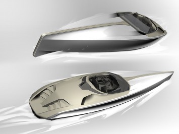 Peugeot Concept Powerboat - Design Sketches