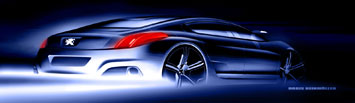 Peugeot RC HYmotion4 Design Sketch