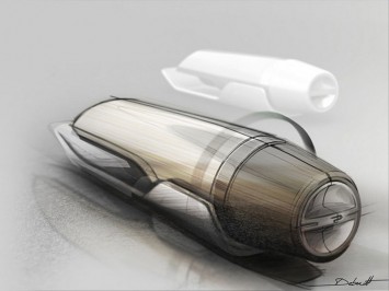 Peugeot Salt and Pepper Mill Concepts - Design Sketch