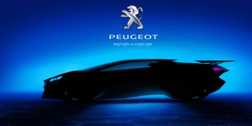 Peugeot Vision Gran Turismo Concept Design Sketch