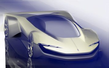 Pininfarina Concept Design Sketch by Francesco Binaggia