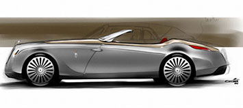 Pininfarina Hyperion design sketch