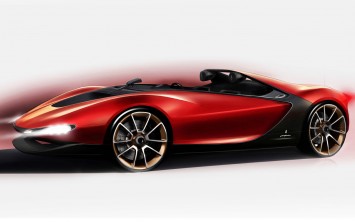 Pininfarina Sergio Concept Design Sketch