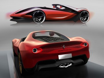 Pininfarina Sergio Concept - Design Sketches