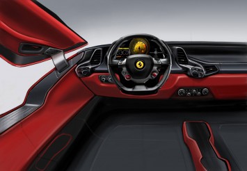 Pininfarina Sergio Concept - Interior Design Sketch