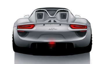 Porsche 918 Design Sketch