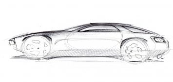 Porsche 928 Design Sketch by IAAD