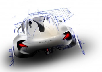 Porsche Concept Design Sketch by Byung Yoon Min