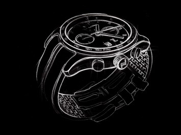Porsche Design - Watch design sketch