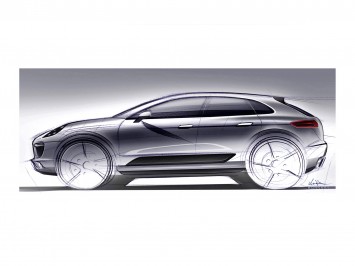 Porsche Macan Design Sketch