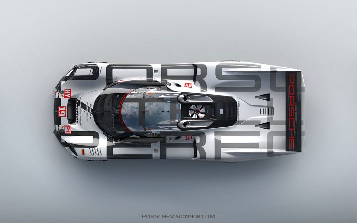 Porsche Vision GT 908 Long Tail Concept 2017 RSR Version