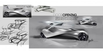 RCA Vehicle Design Lab 2015 - Design Sketches by Mark Hinton