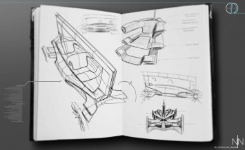 RCA Vehicle Design Lab 2015 - Design Sketches by Simon Haynes