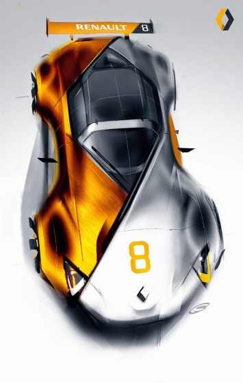 Renault Concept Design Sketch by Artem Smirnov