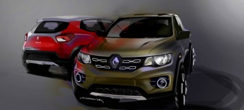 Renault KWID Design Sketch Render by Serge Cosenza