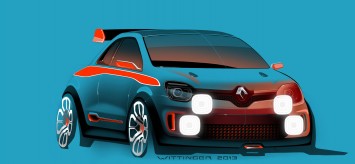Renault Twin'Run Concept Design Sketch