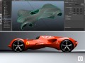 Resurfacing a ZBrush Concept Car Model