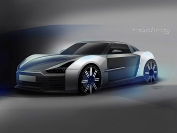 Roding Roadster Design Sketch
