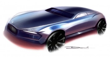 Rolls-Royce Concept Design Sketch by Tarek Ashour