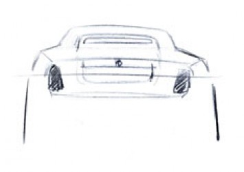 Rolls-Royce Ghost Design Sketch